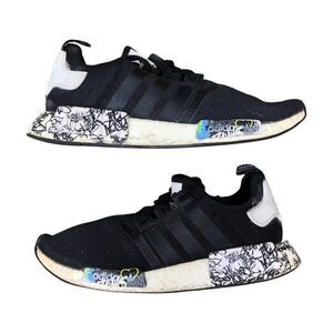 Adidas NMD R1 Black Graffiti Size 9.5